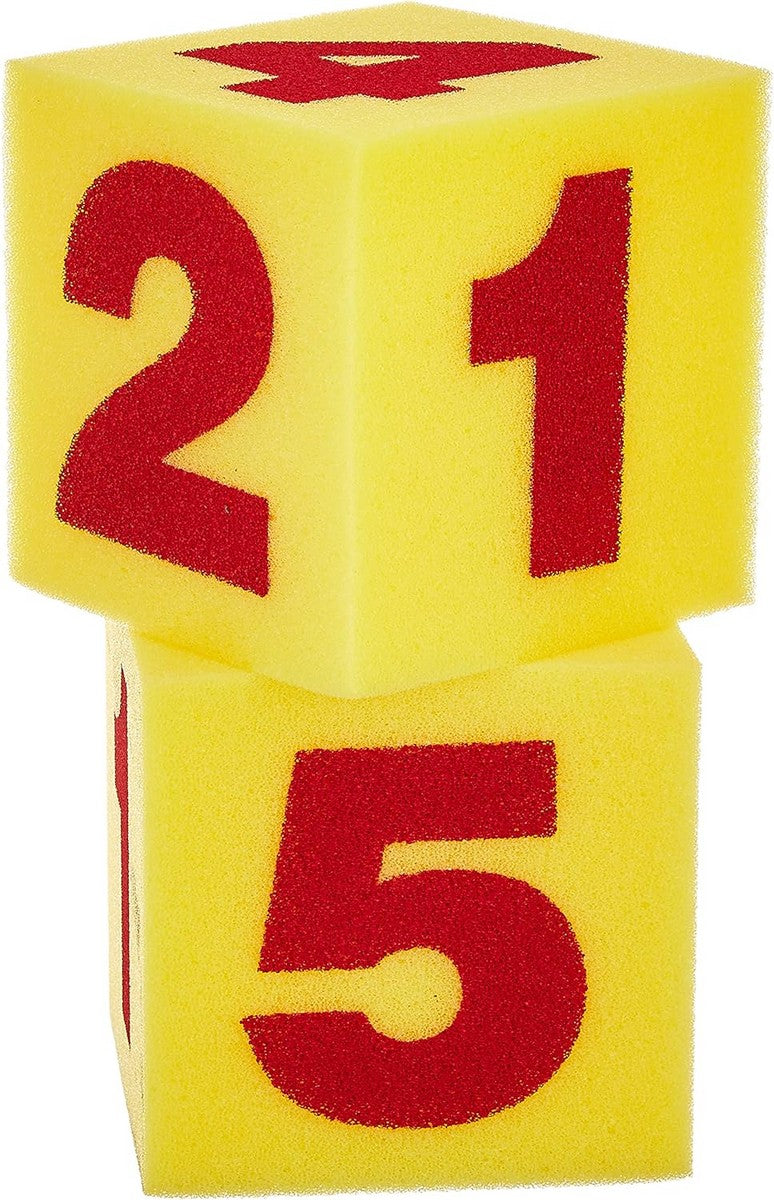 Giant Soft Number Cubes (Set of 2)