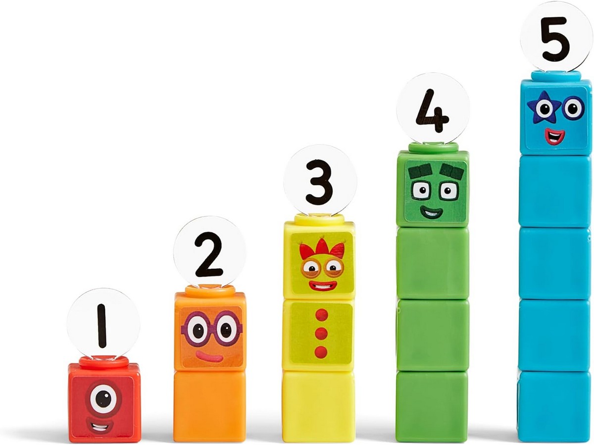 Learning Resources MathLink® Cubes Numberblocks® Express Train Activity Set