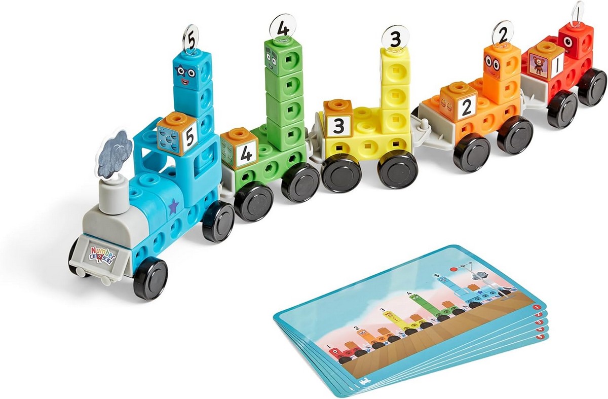 Learning Resources MathLink® Cubes Numberblocks® Express Train Activity Set