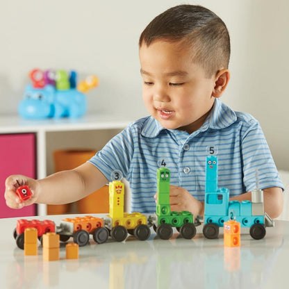 Learning Resources MathLink® Cubes Numberblocks® Express Train Activity Set