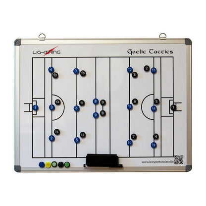**Lightning Gaelic Sport 45x60cm Tactic Board With Carry Case