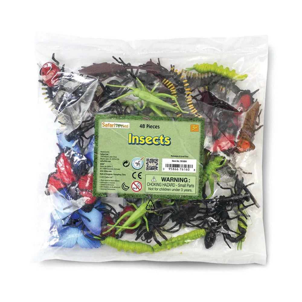 Safari Ltd® Insect Bulk Bag Pack of 48