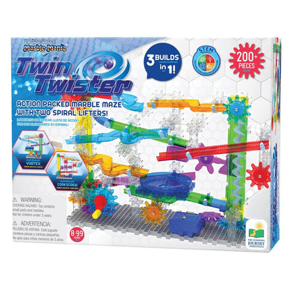 **Techno Gears Marble Mania Twin Twister 200+ Pcs (3 In 1)