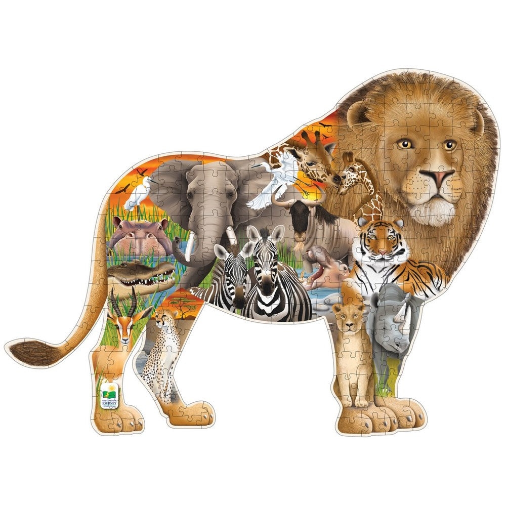 **Wildlife World Safari Puzzle 200 Pcs
