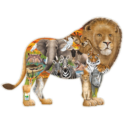 **Wildlife World Safari Puzzle 200 Pcs