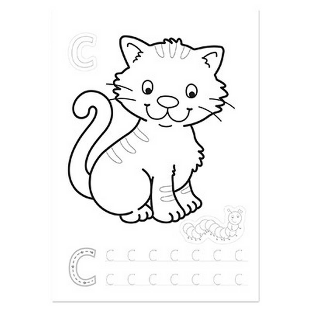 Abc Colouring Book - ABC School Supplies