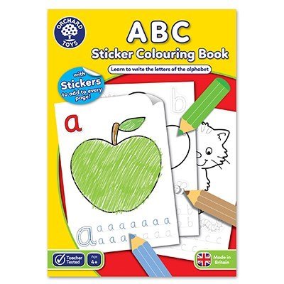 Abc Colouring Book - ABC School Supplies