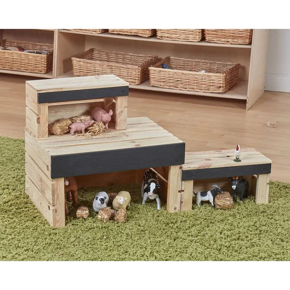 Cosy Barn/Garage Set Pack Of 3