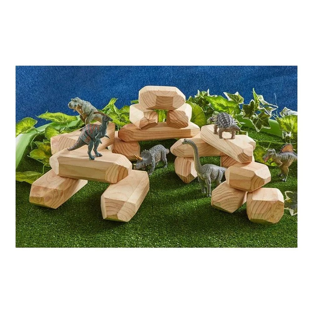 Cosy Large Boulder Blocks 18 Piece Set