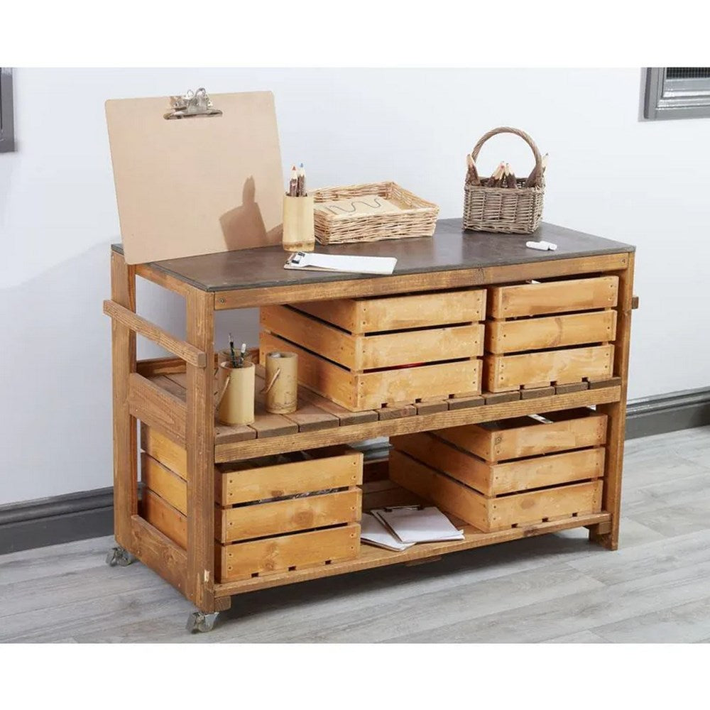 Cosy Mobile Construction Centre & Crates Storage