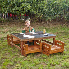Cosy Windmill H Crate Chalk Table And Seats Set