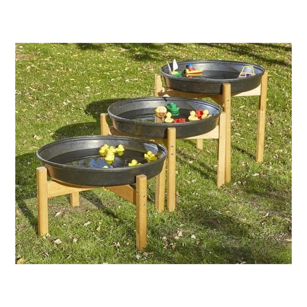 Cosy Deep Tuff Tray - Trio Of Cascading DeepTrays And Stands Set Of 3