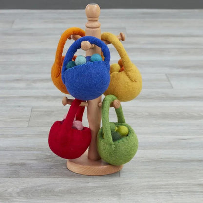 Cosy Felt Bags And Balls
