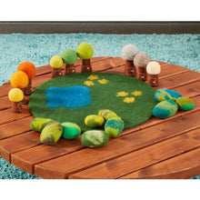Cosy Felt Seasons Trees 9 Piece Set