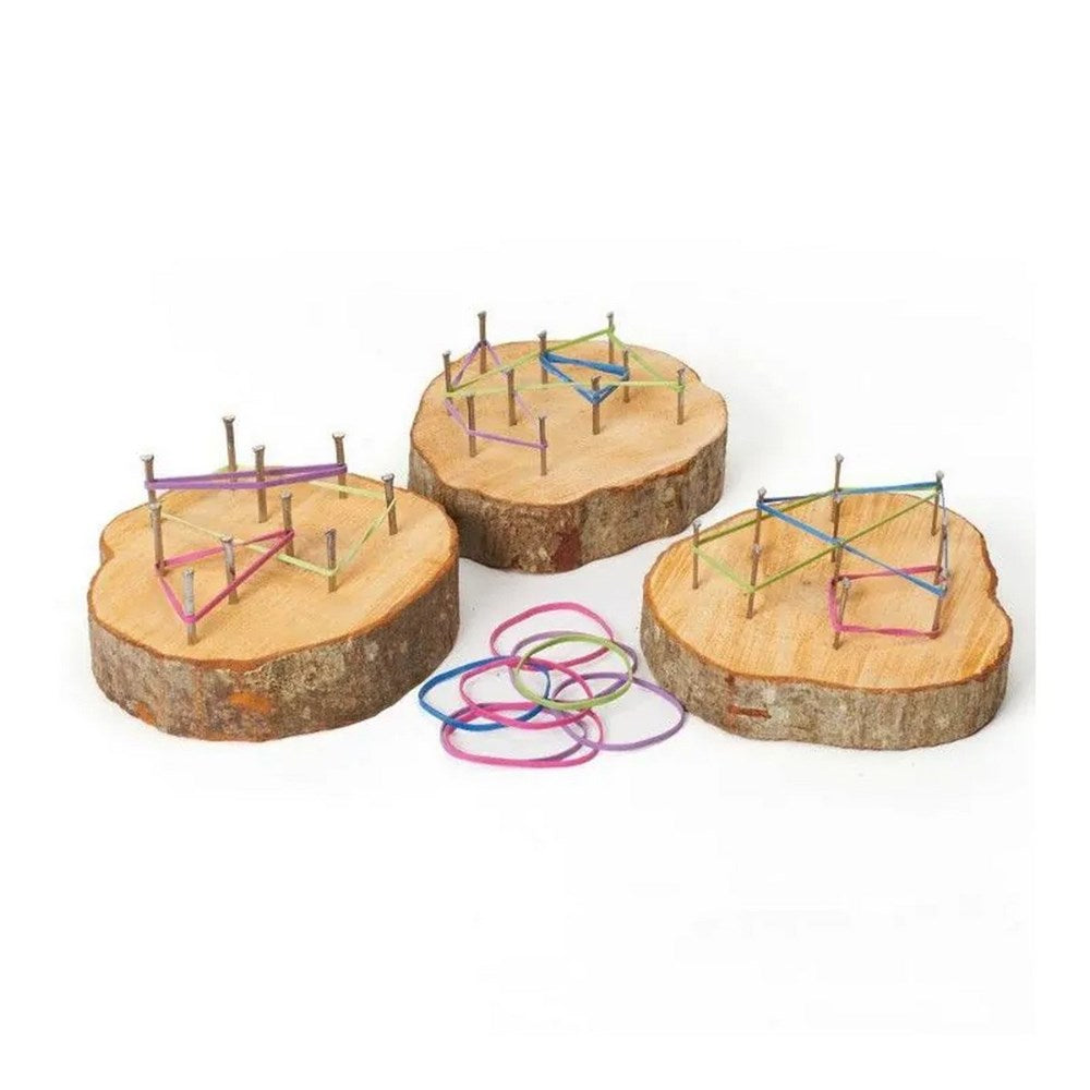 Cosy Mini Rustic Geo Boards Pack Of 3