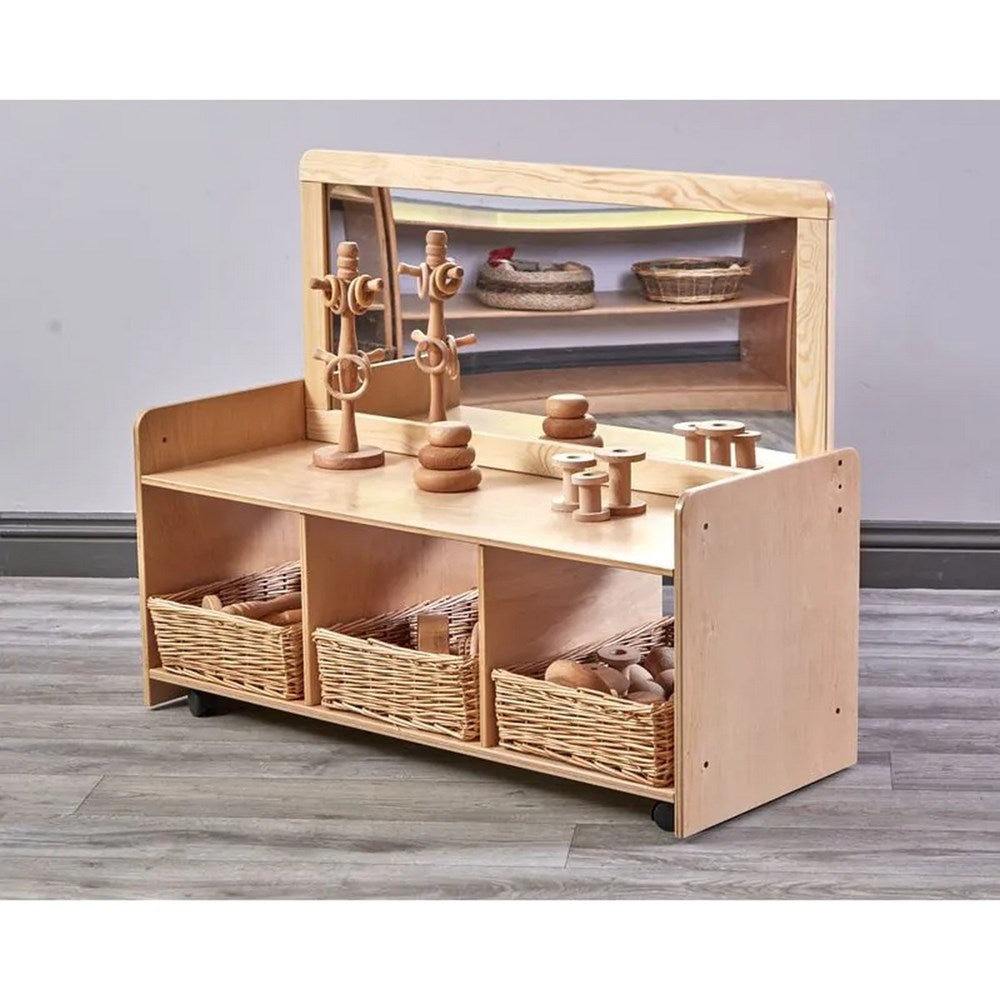Cosy Rookie Low Mobile Mirror Unit