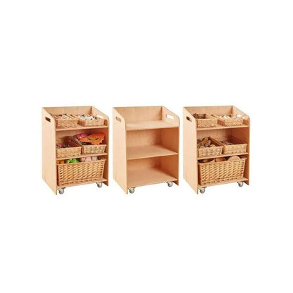 Cosy Healdswood Compact Mobile Shelving Unit Pack Of 3