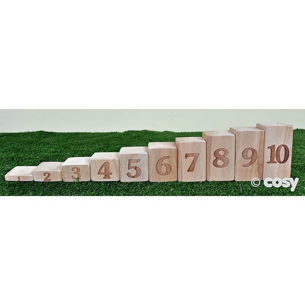 Cosy Proportional Number Blocks Set Of 11