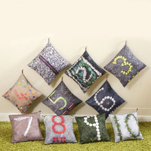Cosy Nature Number Cushions Set Of 10