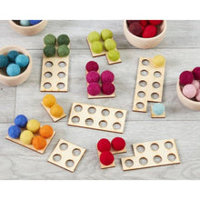 Small Wooden Number Frames - 11 Piece Set