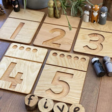 Felt Ball Number Tray Pack - Pack of 11