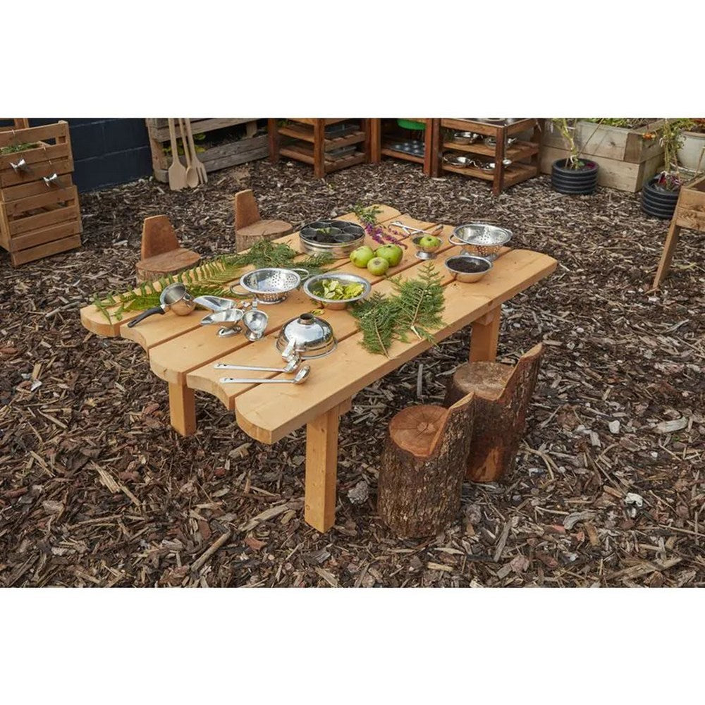Cosy Rustic Kitchen Work Table