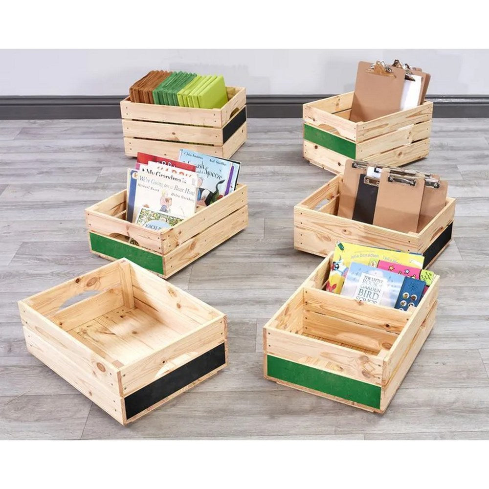 Cosy Curriculum Shed/Setting Crates Set Of 6