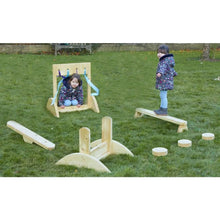 Chunky Teeter Totter Obstacle Course - 7 Piece Set
