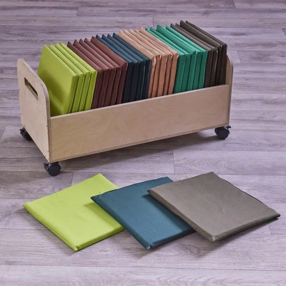 Cosy Healdswood Flexspace Mobile Trolley and Cushions Set of 30 Cushions