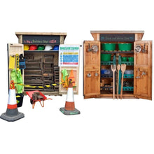 Cosy Sand And Water Shed & BuilderS Shed Set Of 2