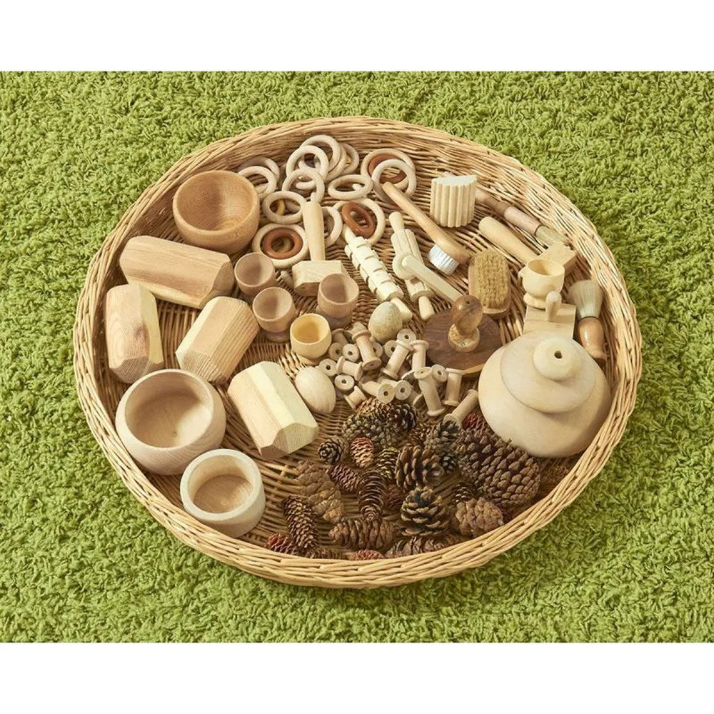 Cosy Heuristic Wicker Tray
