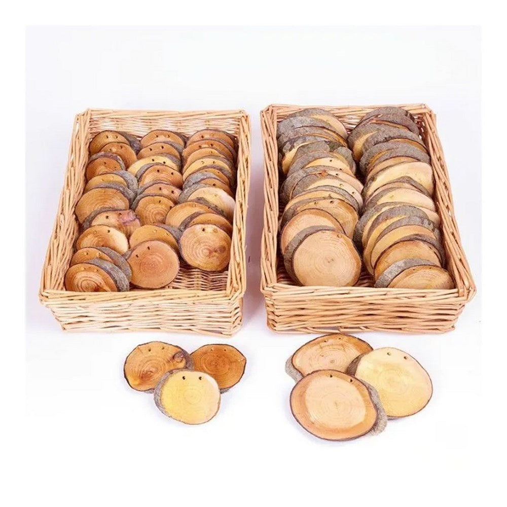 Cosy Small Wooden Discs Pack Of 30