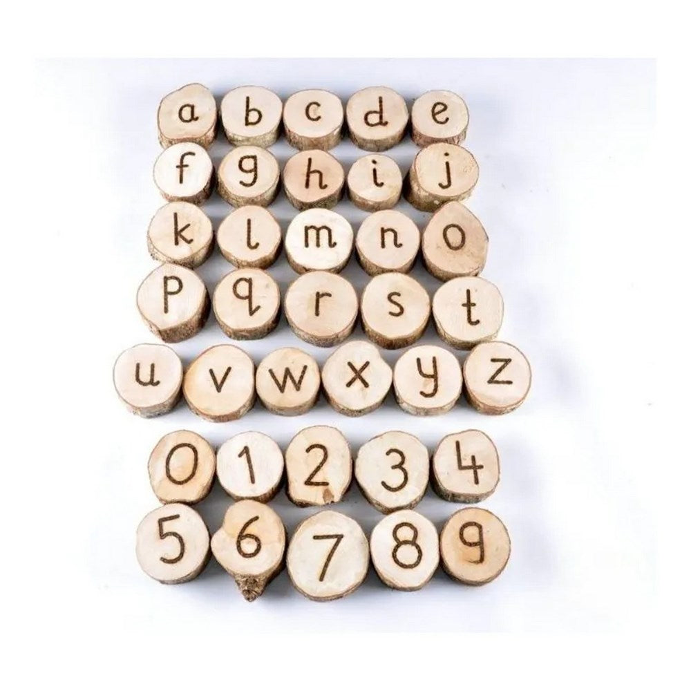Cosy Handcrafted Wooden Letters And Numbers