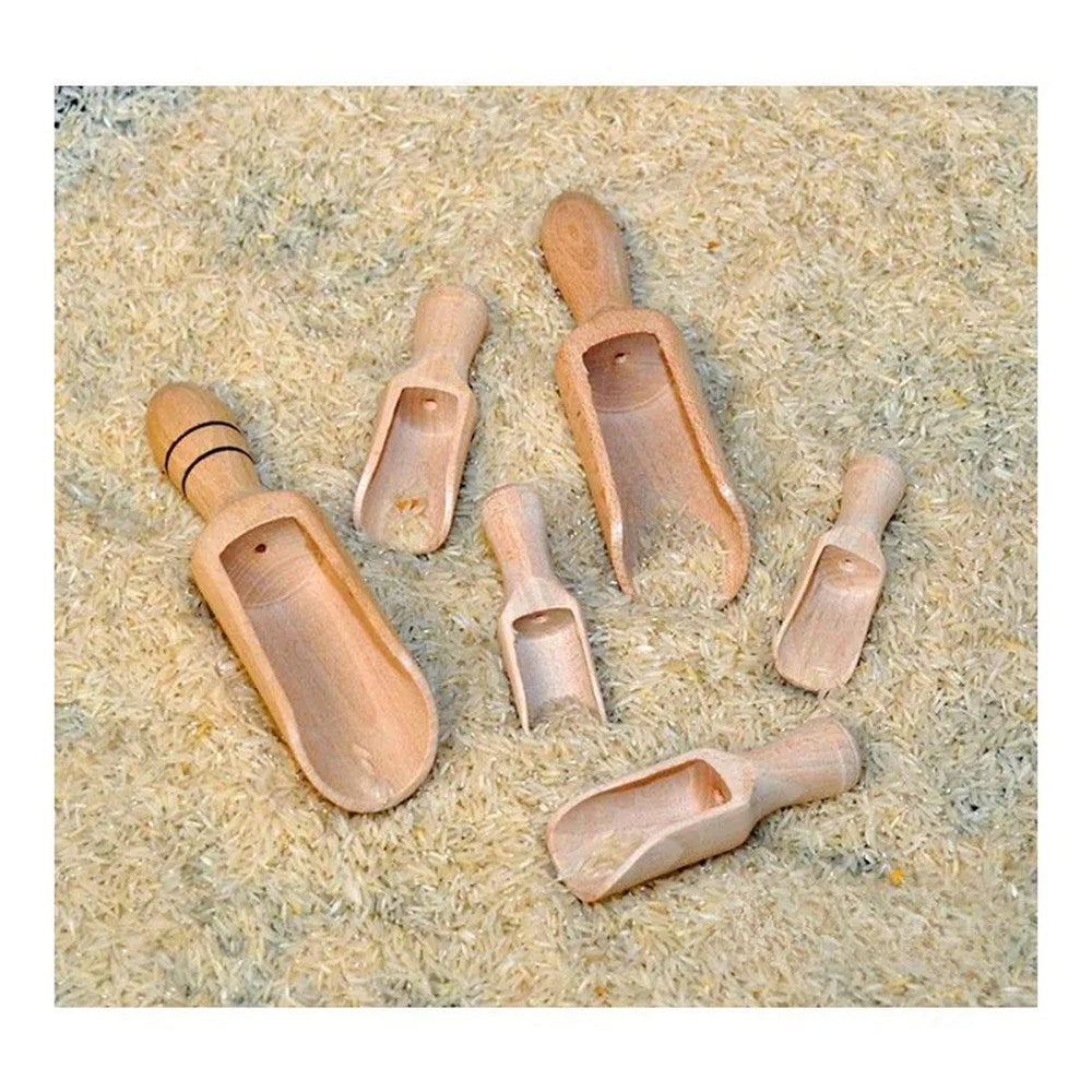 Cosy Wooden Scoops Pack Of 6
