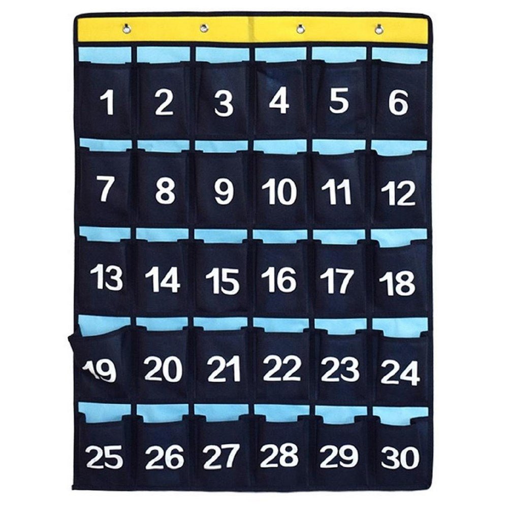 ABC Essentials Classroom Pocket Chart Calculator Holder - ABC School Supplies