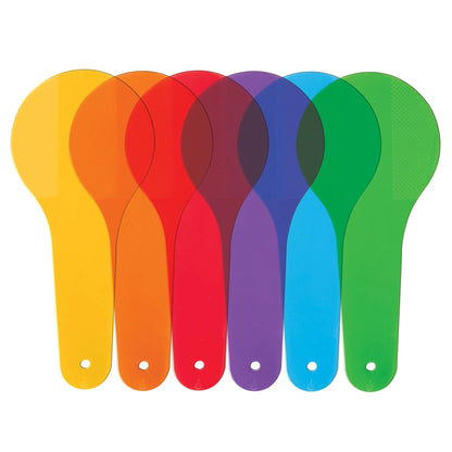 **ABC Essentials Colour Paddles Pack Of 6 - ABC School Supplies