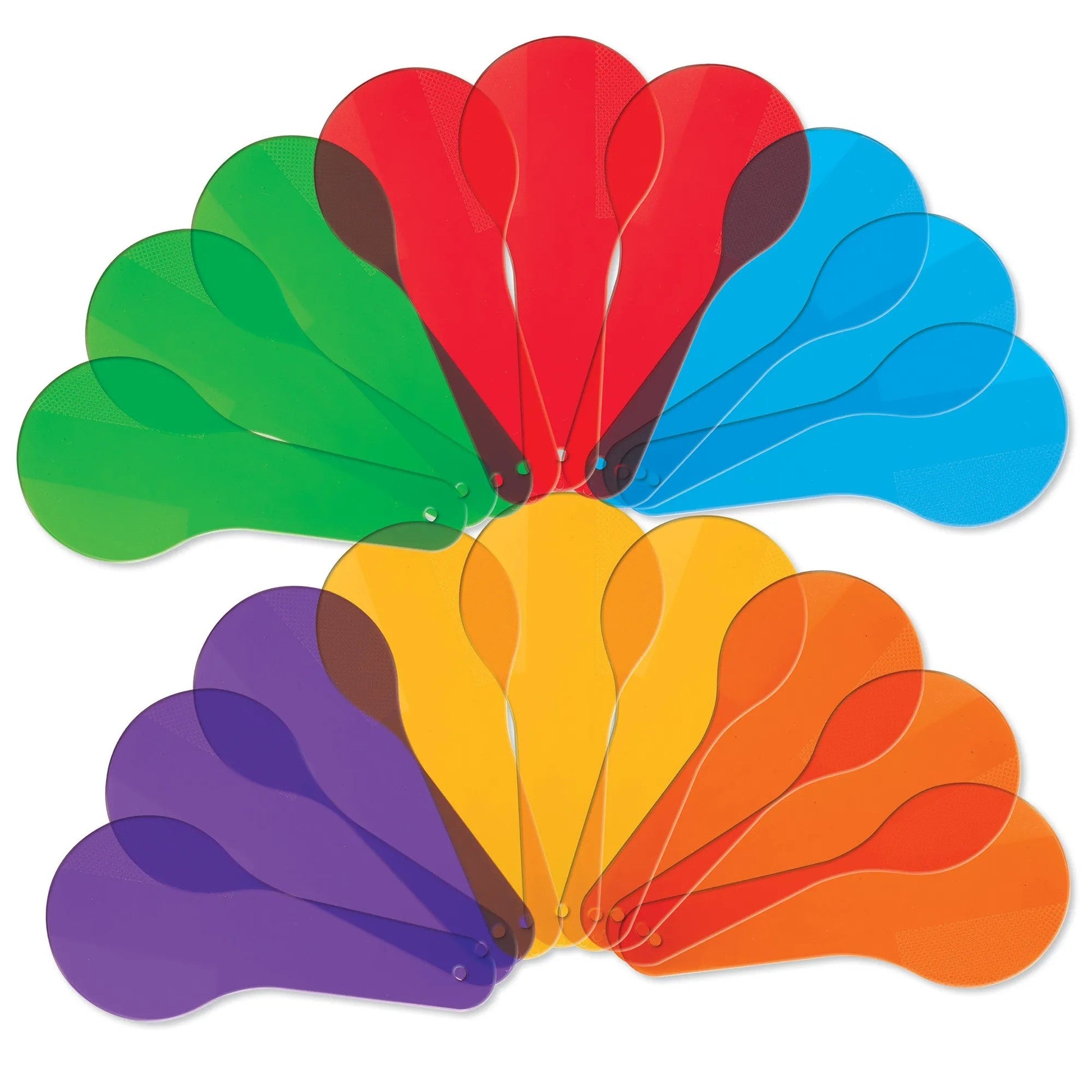 **ABC Essentials Colour Paddles Pack Of 6 - ABC School Supplies