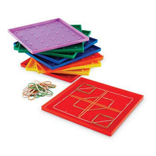 ABC Essentials Large Geoboards 5 x 5 Classpack Set of 10 - ABC School Supplies