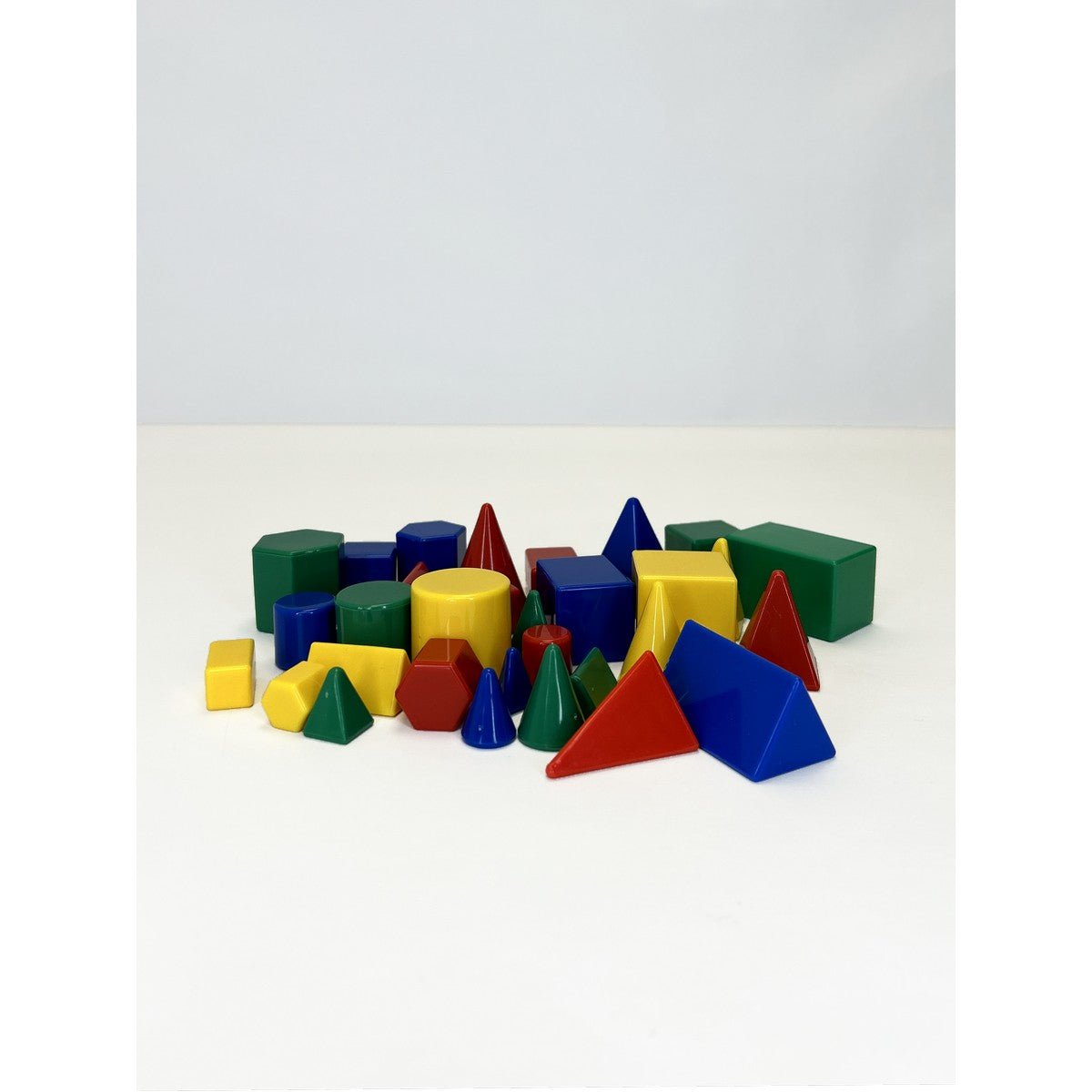 ABC Essentials Mini Relational Small Geometric Shapes Set of 32 pieces - ABC School Supplies