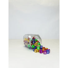 ABC Essentials Dot Dice Asstd Colours 16mm Tub of 100