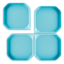 Fun2 Messy Tray Lake Blue Set of 4
