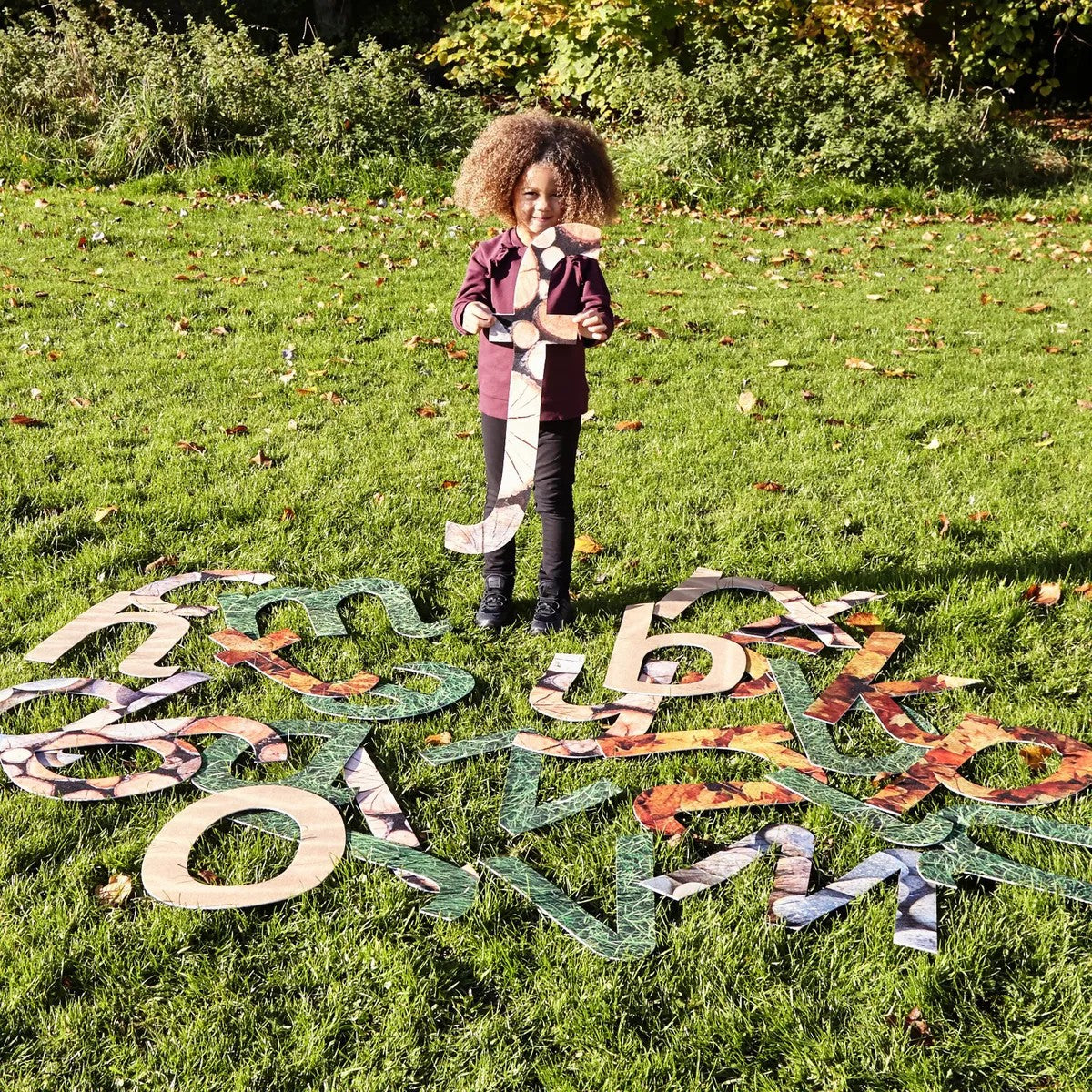 Giant Indoor Outdoor Natural Letters