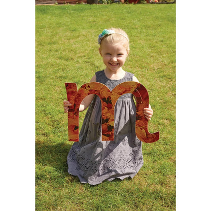 Giant Indoor Outdoor Natural Letters