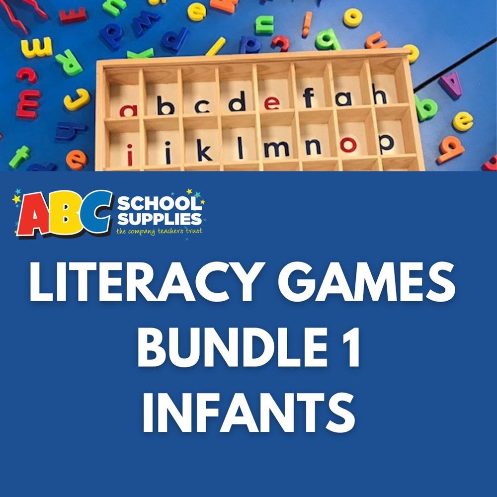 ABC Literacy Games Bundle 2 - Infants - ABC School Supplies