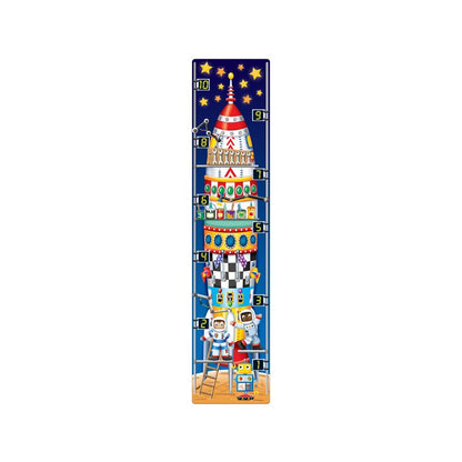 **Long & Tall Puzzles Rocket Numbers 51 Pcs