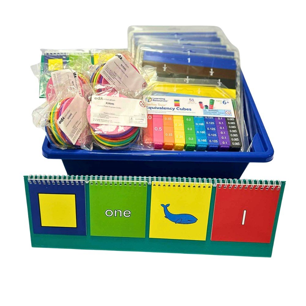 ABC Maths Kit - Equivalence Station Kit (Fractions, Percentages & Decimal) - ABC School Supplies