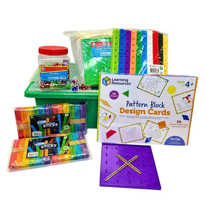 ABC Maths Kit - Pattern Station Kit - ABC School Supplies