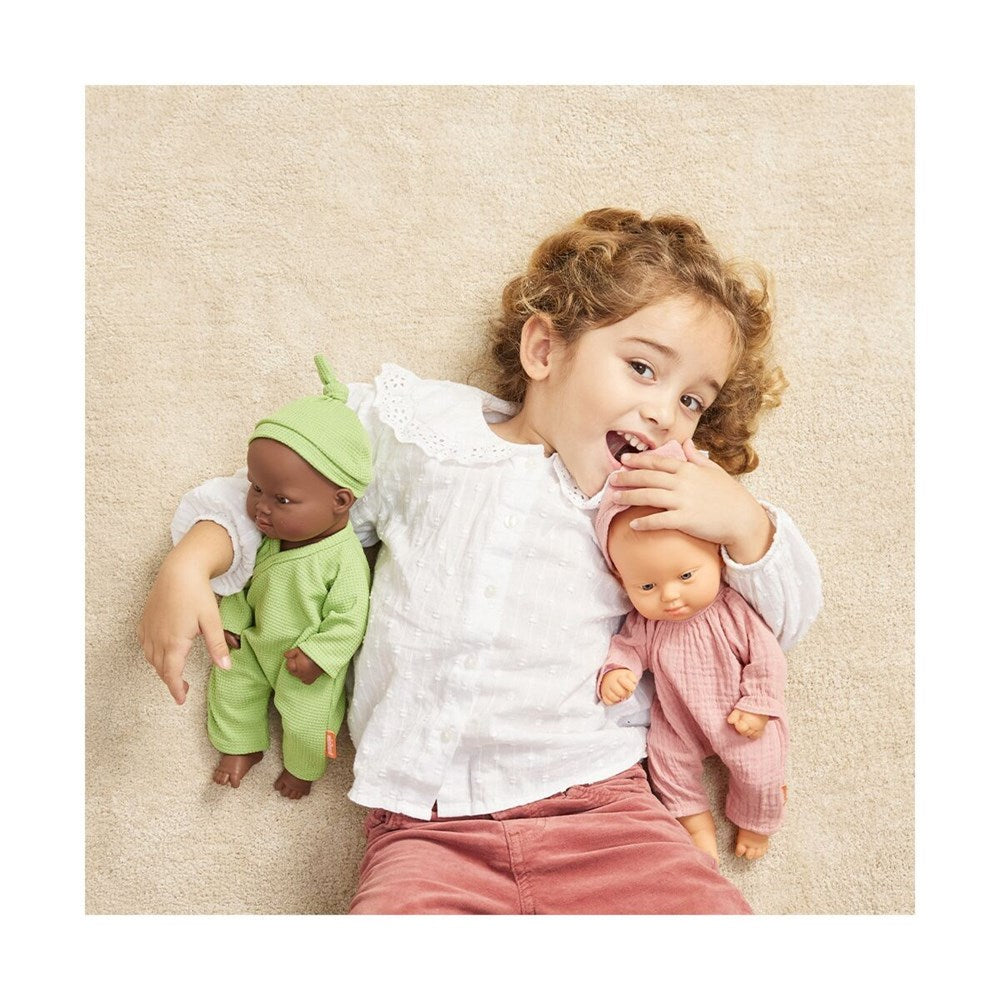 Baby Doll Caucasian Girl With Down Syndrome 32 Cm