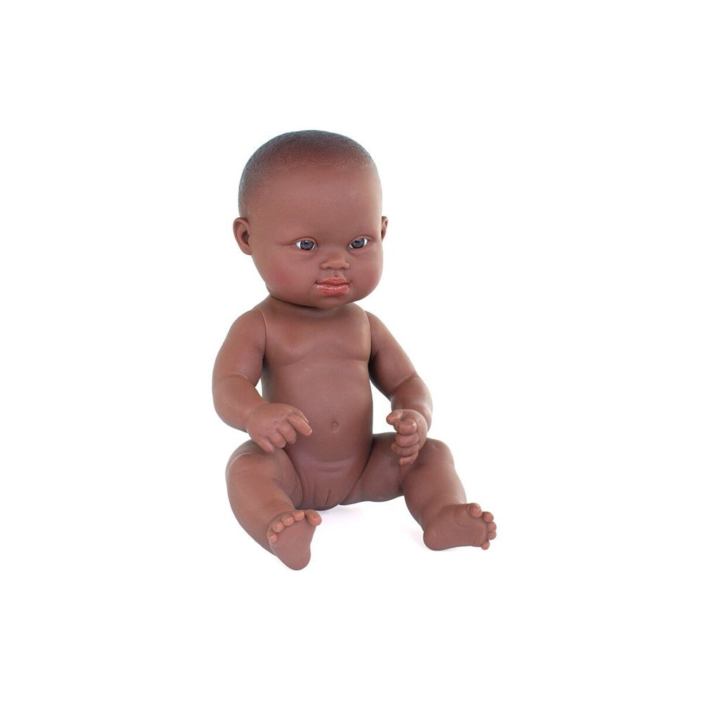 Baby Doll African Girl With Down Syndrome 32 Cm