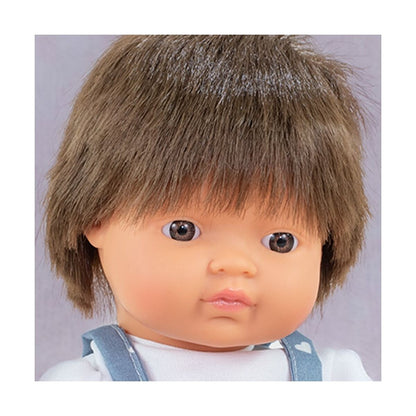 My Friends And Me  Baby Doll Brown Hair Boy 38Cm